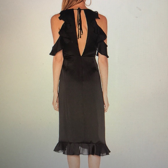 Revolve Lovers + Friends Wrap midi dress worn once - Picture 2 of 3